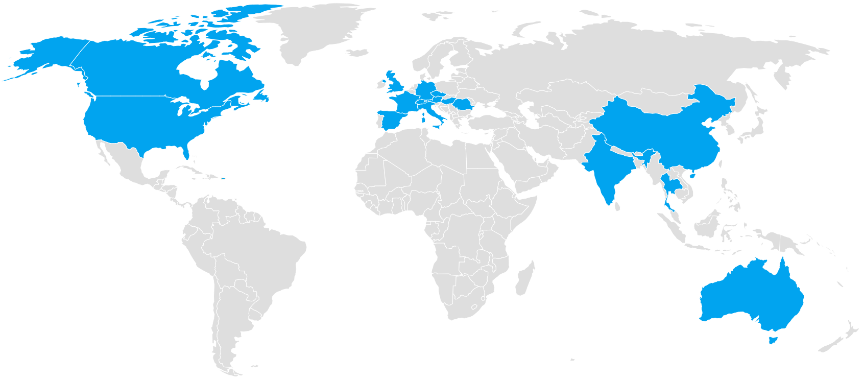 map of world